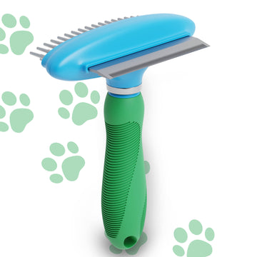 2 in 1 Dog and Cat Comb Design for Long Hair & Short Hair