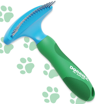 Single Row Undercoat Grooming Rake for Dogs or Cats